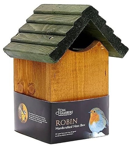 Wild bird nesting box robin - bird,