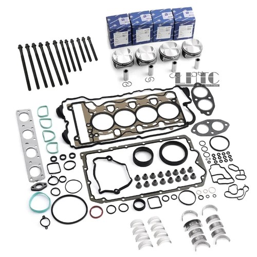 Engine rebuild pistons gaskets - pistons,