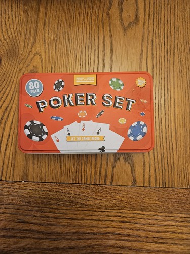 Poker chip set pieces - poker,