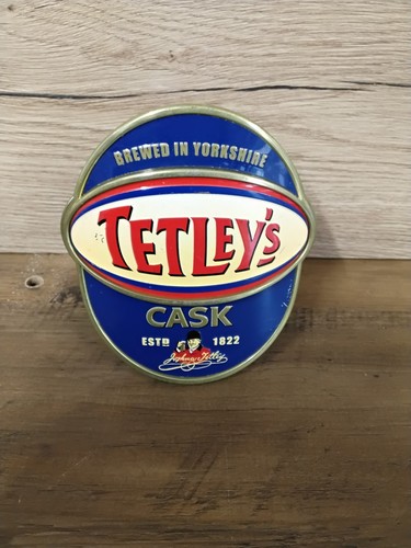 Tetleys hand pulled brass beer - tetleys,