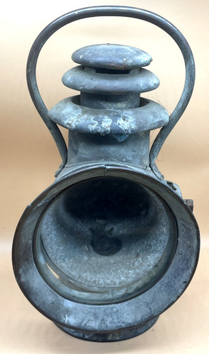 Antique kerosene carriage lamp - antique,