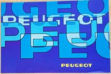 Peugeot Gamme 1980 POSTER