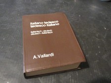 Dizionario Pocket - Italian German/Deutsch Englisch, And Vallardi 1982