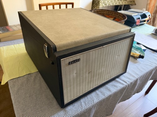 Vintage portable record - vintage,