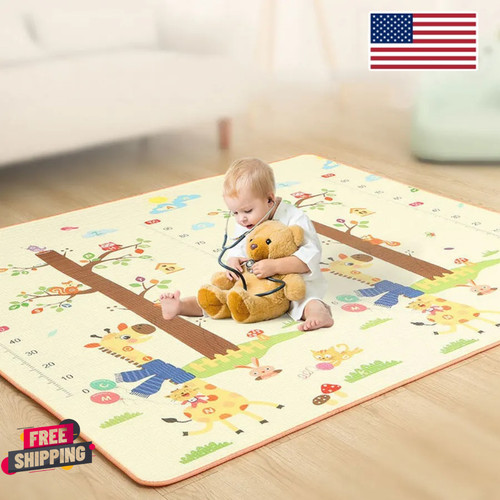 Soft baby play mat - soft,