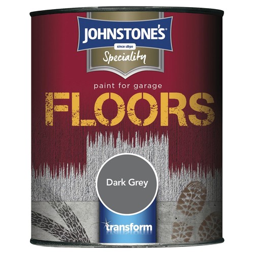 Garage floor paint dark - paint, grey