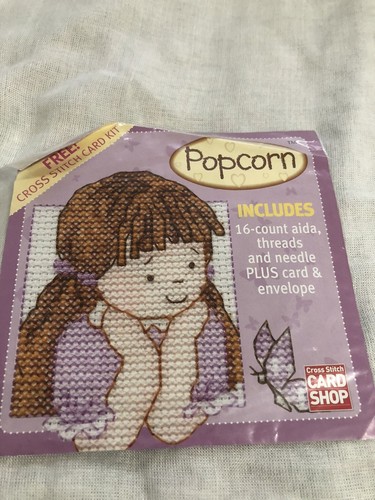Cross stitch card shop - cross, kit