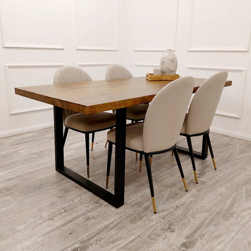 180cm solid pine table 6 - 180cm,