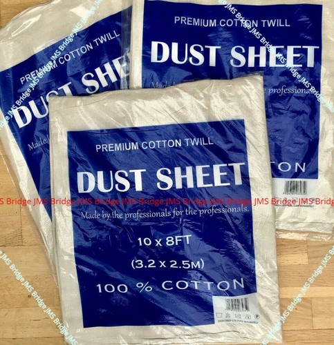 Cotton twill dust - cotton, (10ft