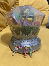Vintage 2001 Polly Pocket Diamond Wonderland with 3 Characters
