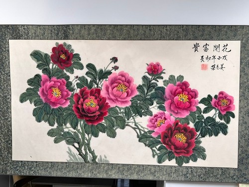 Genuine vintage hand painted - genuine,