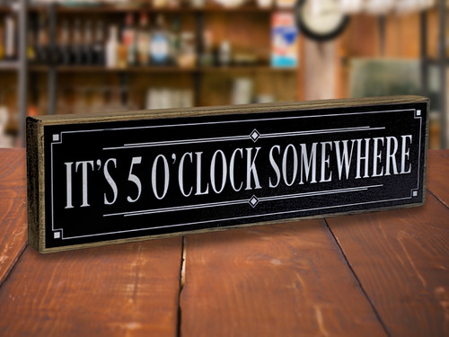 Clock somewhere sign - o'clock,