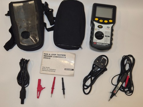 Megger lcb2000 loop rcd - &,