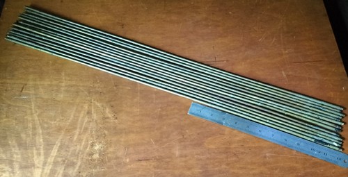 Antique brass stair rods - brass,