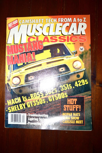 Musclecar classics magazine - musclecar,