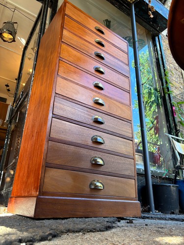 Vintage mid century - , mahogany