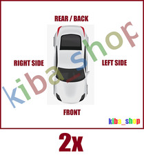 2x REAR AXLE COIL SPRING