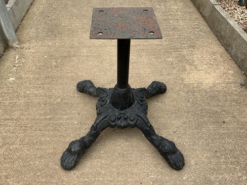 Old cast iron legged - cast,