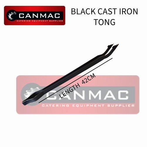 Commercial tong black cast - commercial,