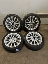 FORD FIESTA MK7 4x ZETEC S 12 SPOKE ALLOY WHEEL 195/45/16