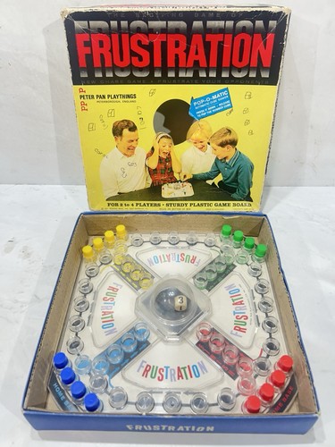 Vintage frustration board game - vintage,