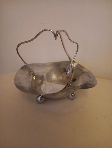 Vintage silver plated - vintage, nut