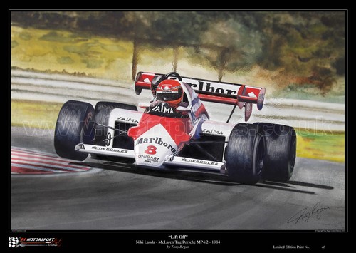 Niki lauda limited edition - lauda, f1