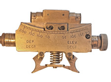 WWII  Clinometer, Palmer, Mk IV.  1940