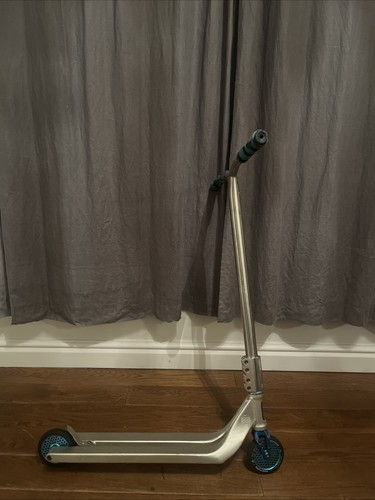 Custom scooter chrome - scooter, teal