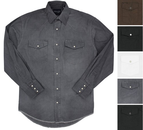 Wrangler men western - men's, shirt