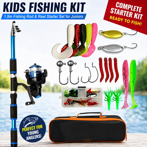 Kids fishing kit 1 8m - -, 1.8m