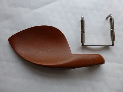 Violin chin rest solid - solid, carved