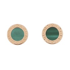 BVLGARI Earrings Malachite