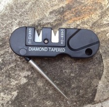 Tungsten.Ceramic.Diamond portable Knife Sharpener for outdoor camping, bushcraft