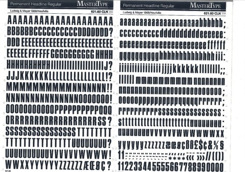 Mecanorma transfer lettering - mecanorma,