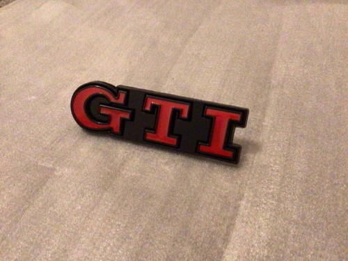 Gti front grill badge - vw,