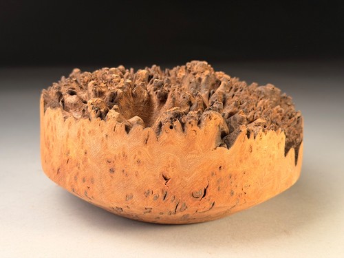 Live edge burr elm resin - edge,
