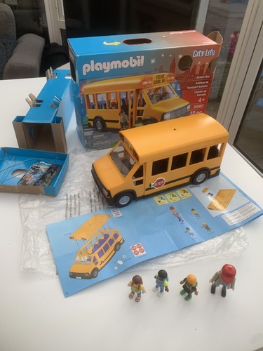 Playmobil school bus - playmobil,