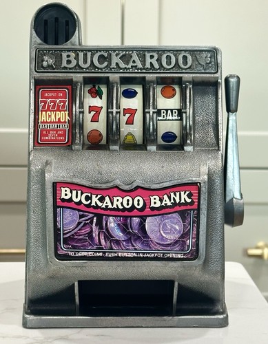 Vintage toy buckaroo bank - toy,