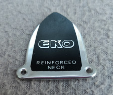 Eko guitar truss rod cover (bell shape) excellent condition, no screws
