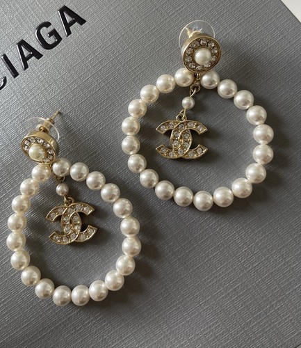 Chanel 20s pearl strass - cc,