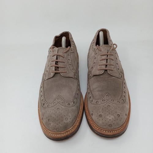 Grenson suede brogues shoes - suede,