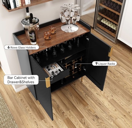 Modern drinks cabinet with - modern,