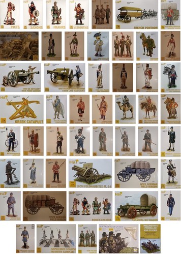 Hat military figures - 1/72,