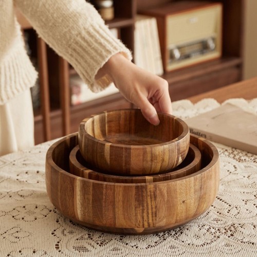 Wooden bowl rustic - rustic, style