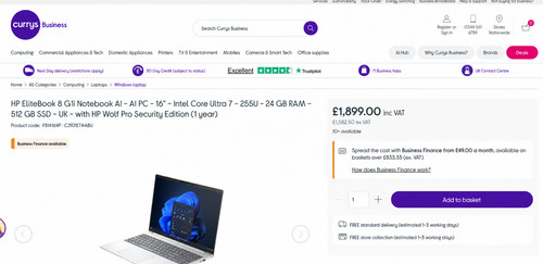Will take 1199 new - £1199, hp