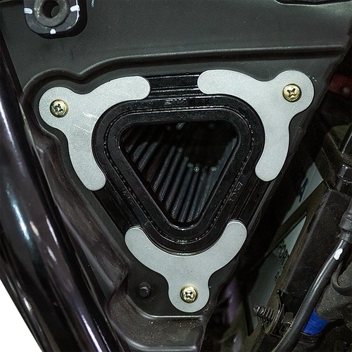 Air filter holder - air, flow