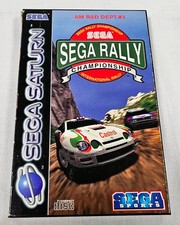 Sega Rally Championship by Sega for Saturn on PAL disc. Tested working.