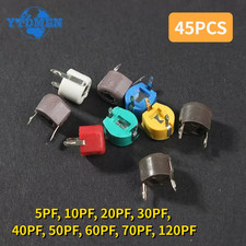 45Pcs/Lot Variable Trimmer Capacitor Assorted Kit JML06 5Pf 10Pf 20Pf 30Pf 40Pf 