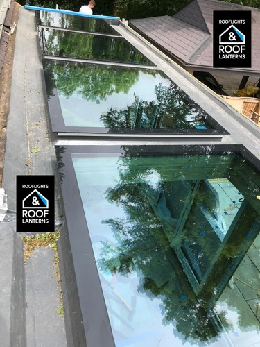 Skylight rooflight flat - -,